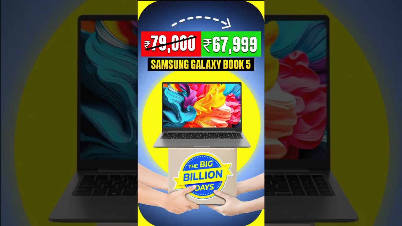 Samsung Galaxy Book5: Best Laptop Under ₹70,000