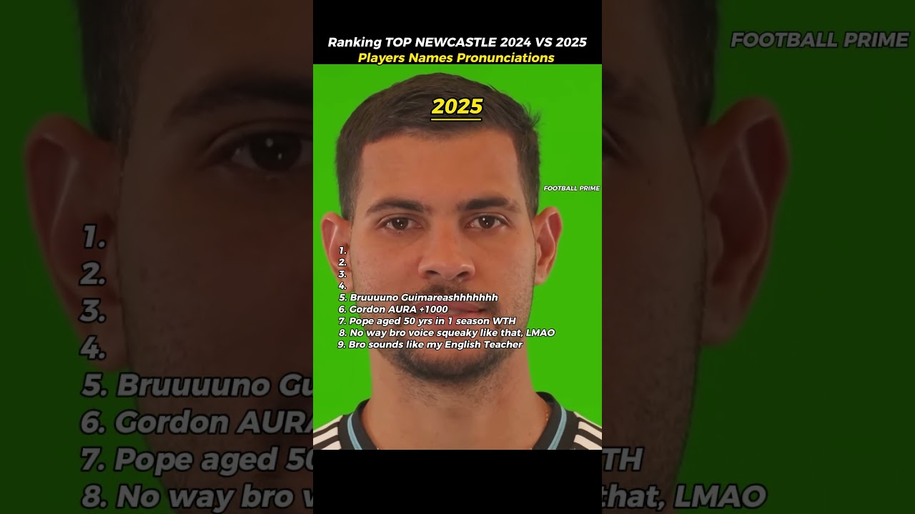 Newcastle 2024 vs 2025 Player Names: Pronunciation Guide ⚽