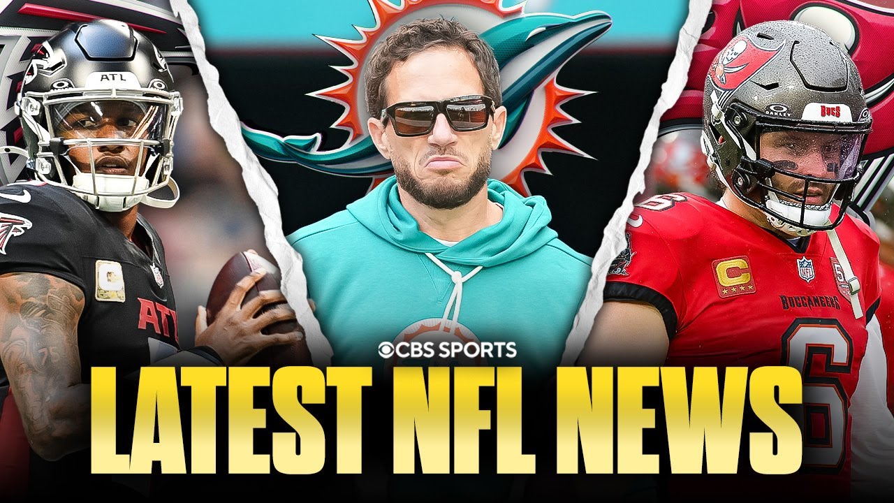 Latest NFL News: Dolphins' outlook after Mike McDaniel firing, Falcons confident in Penix Jr. & MORE