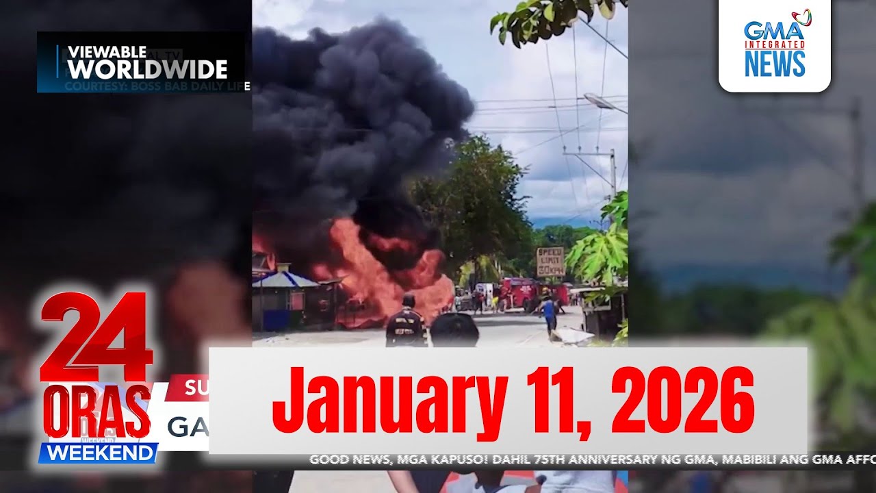 24 Oras Weekend: Jan 11, 2026 | Top News