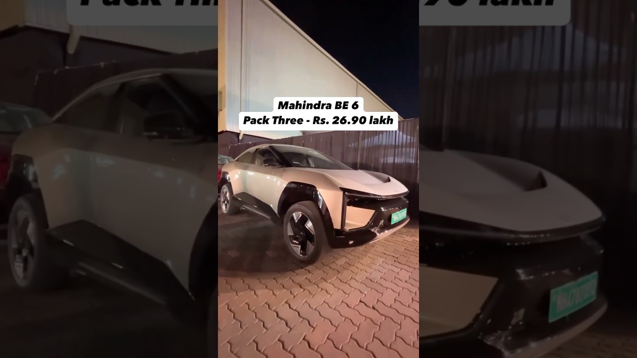 PRICE ANNOUNCEMENT! Mahindra BE6 & XEV 9e Pack Three prices #mahindra
