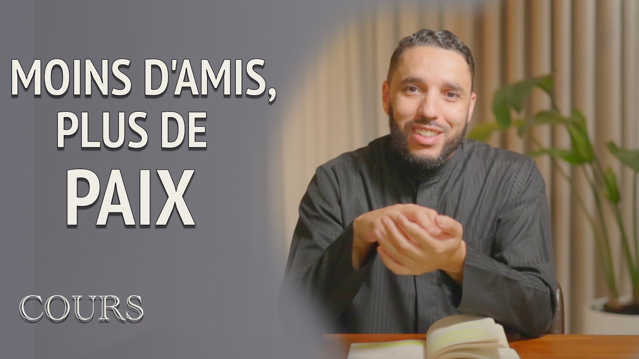 Moins d'amis, plus de paix : Explication du livre Le jardin des sages