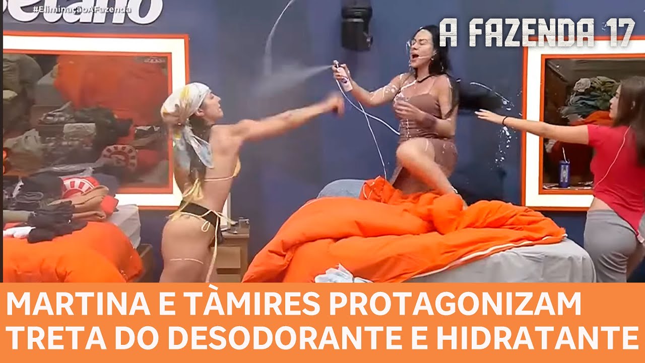 A Fazenda 17: Martina e Tàmires se Envolvem em Conflito Intenso 😱