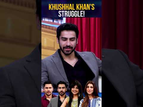 Khushhal Khan's Struggle!😮 - #poppaykiwedding #hasnamanahai #tabishhashmi #geonews #shorts