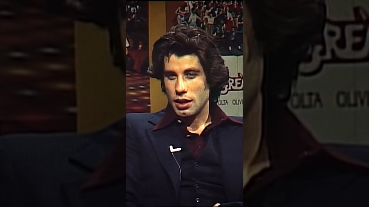 1977 John Travolta Talks 'Saturday Night Fever' (1977) 🎬