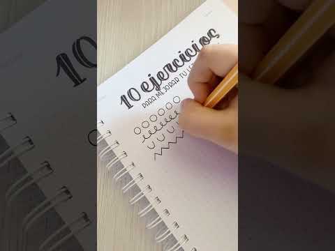 Ejercicios para mejorar tu letra🌱 #studygram #explore #explorepage #shorts #viral #shortviral