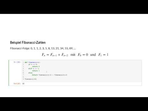 #1 Algorithmen (Grundlagen der Programmierung in Python)