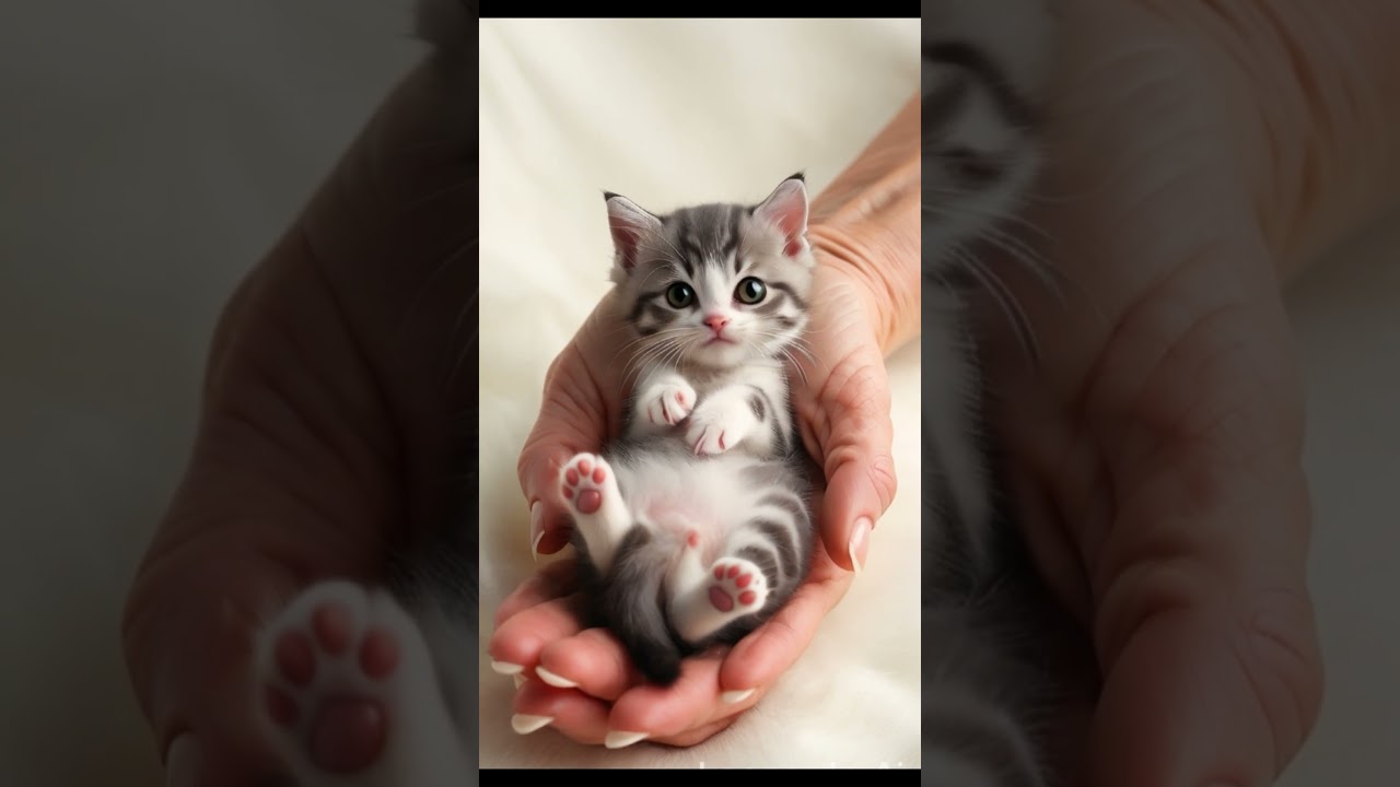 AI-Generated Cute Miniature Cat 🐱