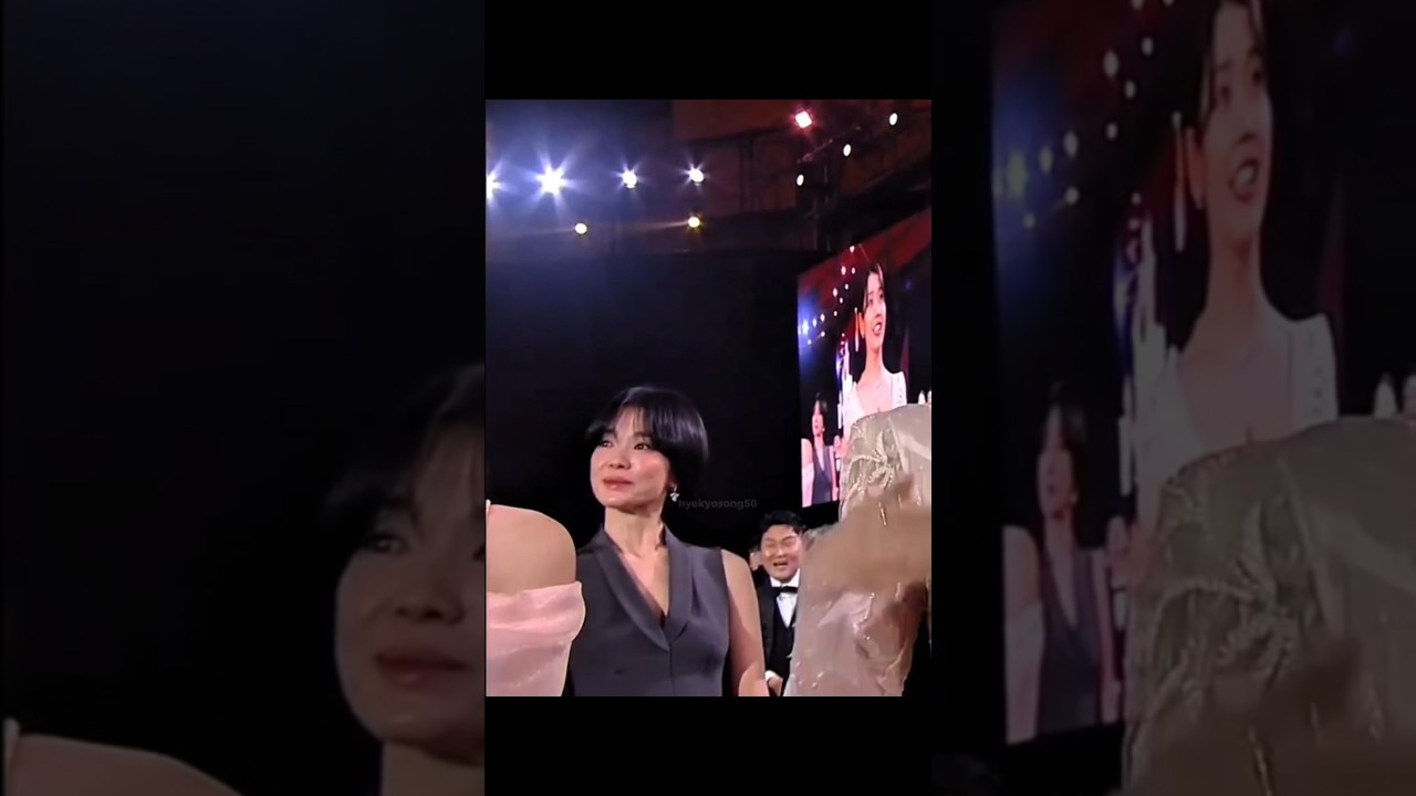 Song Hye Kyo Caught Emotional at Baeksang π’