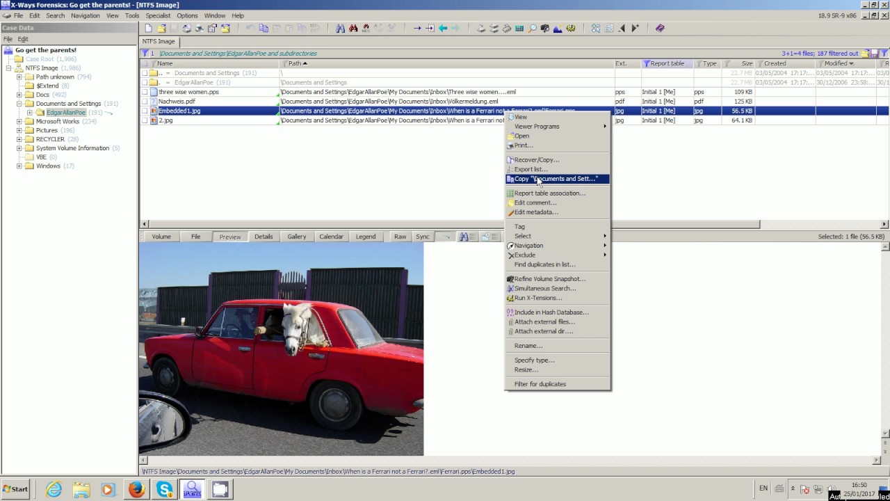 Quick Guide: Add Parent Objects to Report Tables in X-Ways Forensics 🛠️
