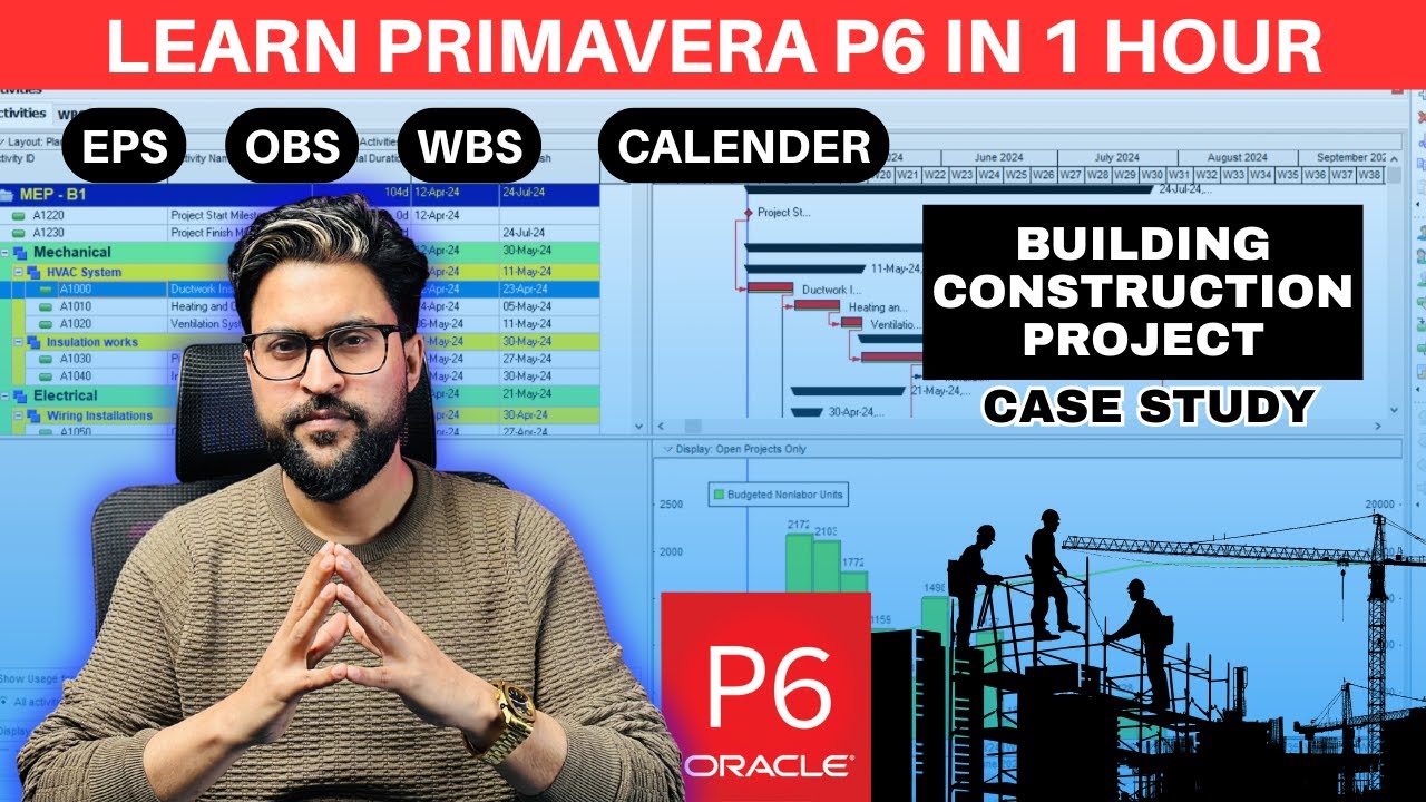 Learn Primavera P6 in 1 Hour: Complete Beginner’s Guide to Managing Projects 🚀