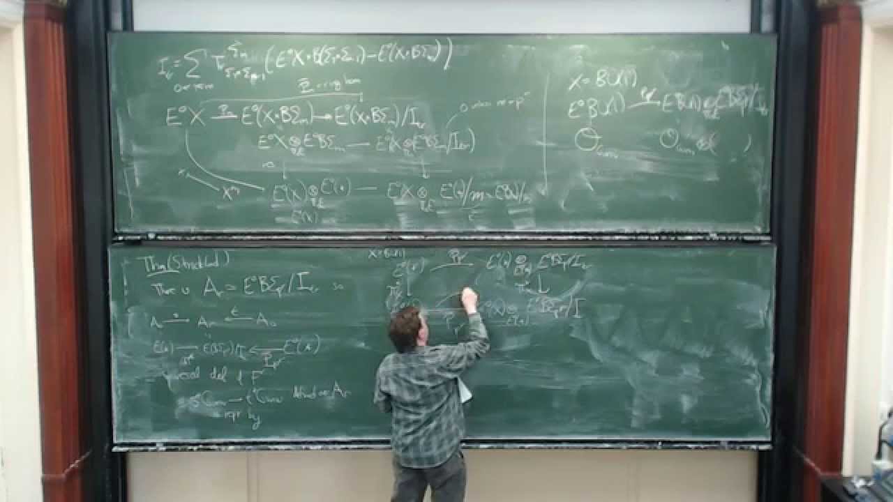 Charles Rezk Explores Elliptic Cohomology & Curves | Felix Klein Lectures 2015 📚