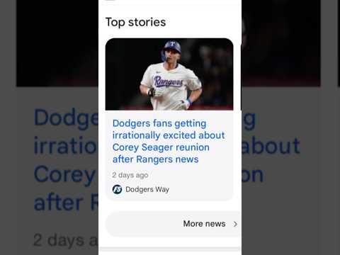 Dodgers Fans Go Wild Over Corey Seager Reunion Rumors After Rangers News! 🗞️ #coreyseager #dodgers