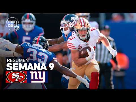 San Francisco 49ers vs. New York Giants | Resumen NFL en español - Semana 9 | NFL Highlights 2025