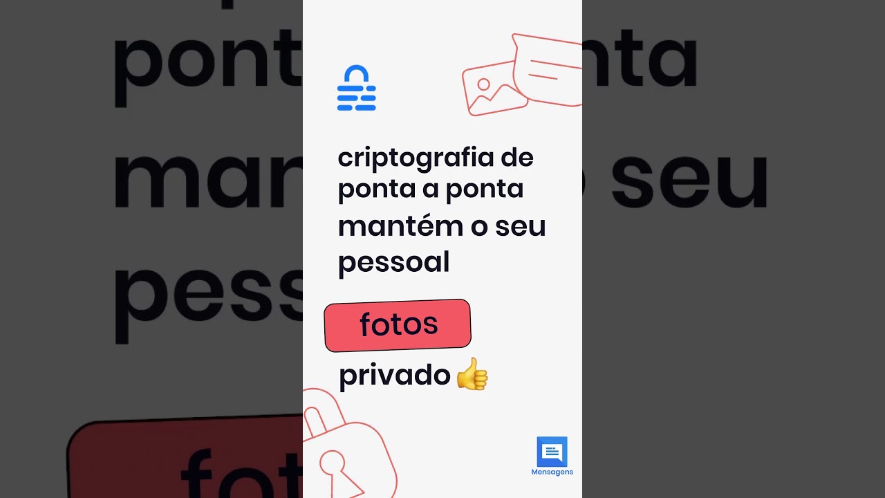 Proteja suas Mensagens com Criptografia de Ponta a Ponta 🔐
