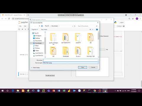 LSB steganography GUI