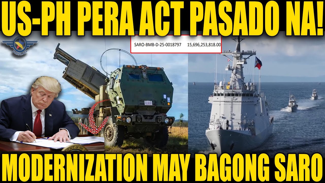 PERMA NA LANG NG U.S. PRESIDENT! PERA ACT PASADO NA, AFP  MODERNIZATION MAY BAGONG SARO!