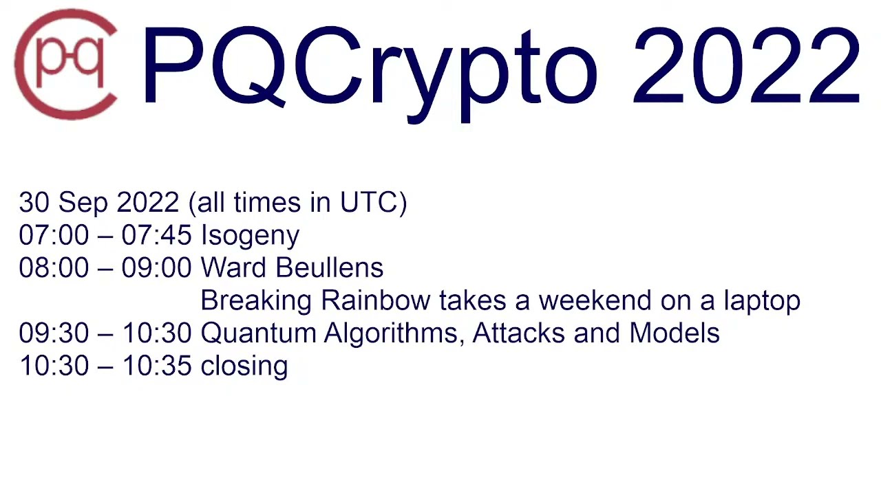 Quantum Algorithms, Attacks and Models - Director's Cut from PQCrypto 2022