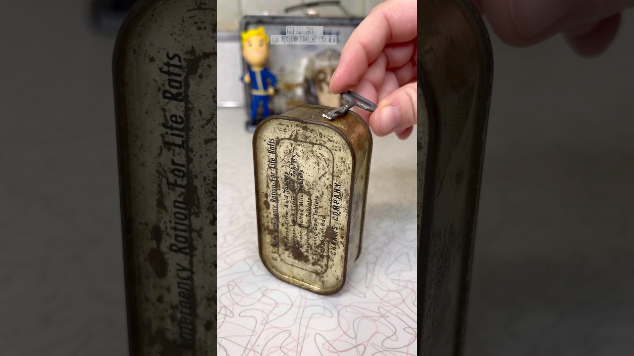 Unboxing 80-Year-Old Fallout Shelter Survival Candy 🍬