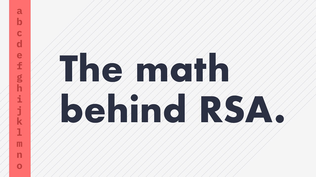 RSA Encryption Explained: Step-by-Step Proof & Key Generation π