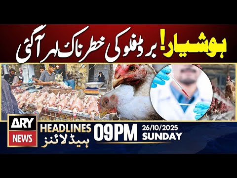 Prime Time Headlines || ARY News 9 PM Headlines || 26th Oct 2025