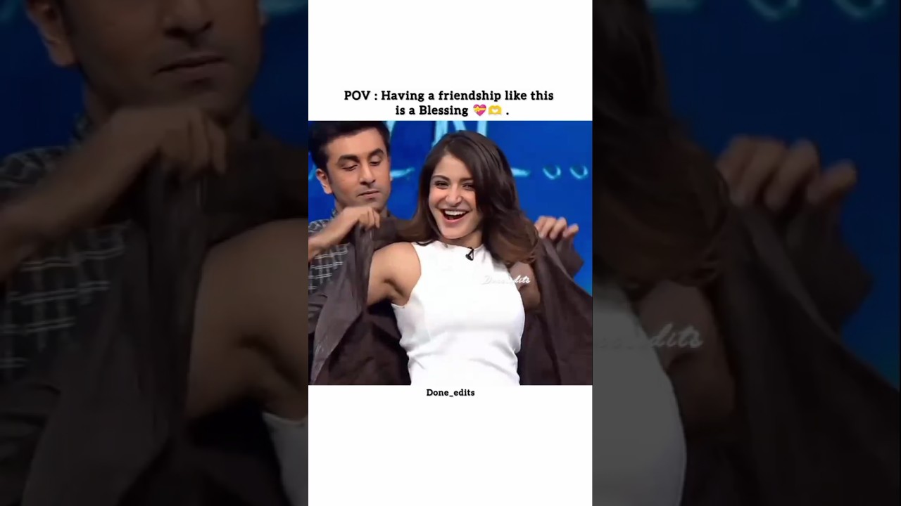 Unbreakable Bollywood Bond: Ranbir & Anushka’s Chaotic Friendship 💝