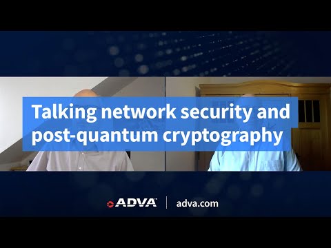 Talking network security and post-quantum cryptography