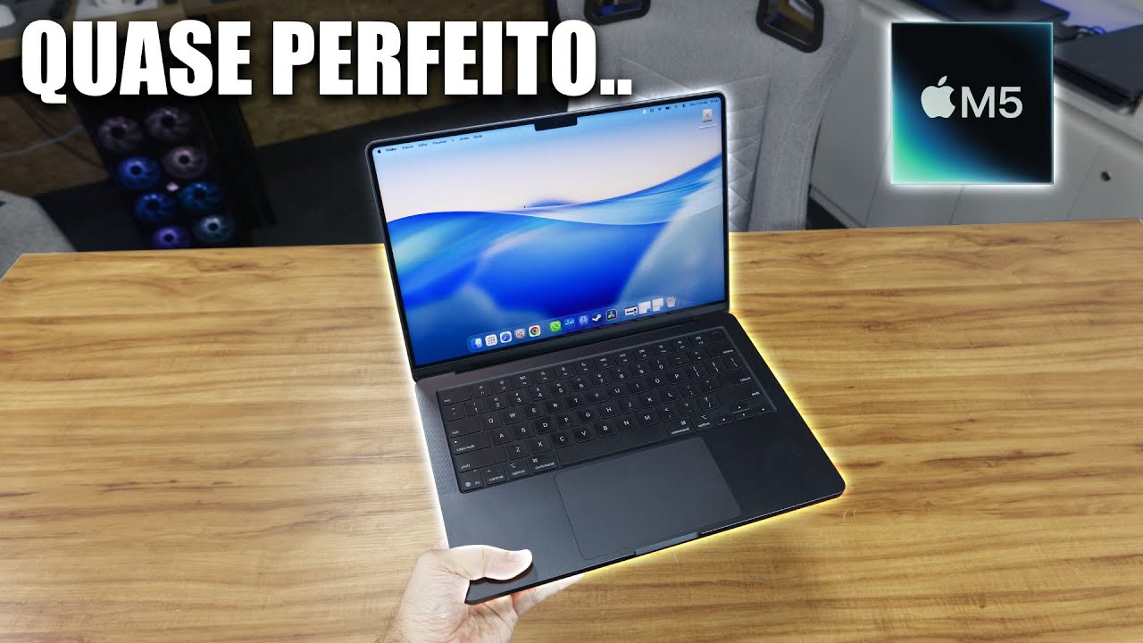 MacBook Pro M5 Surpreende! 🚀