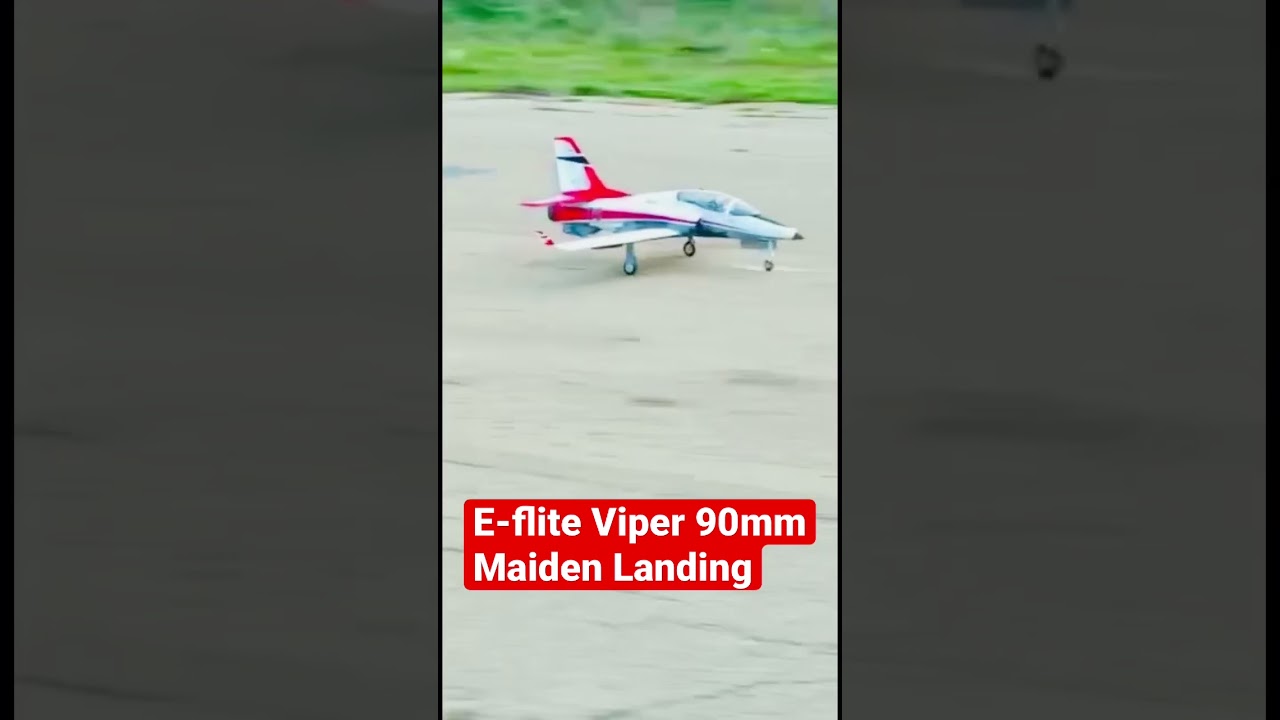 Watch the E-flite Viper 90mm Soar on Its Maiden Flight ✈️