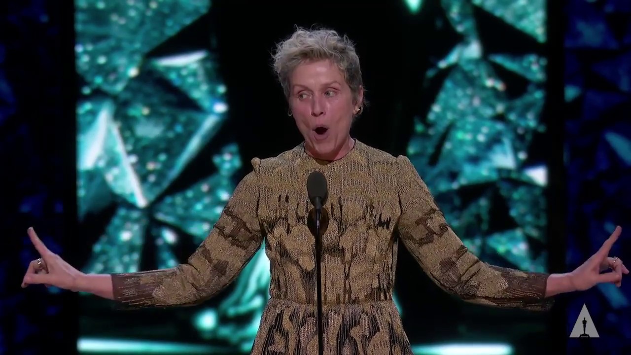 Frances McDormand Wins Best Actress Oscar 🎬