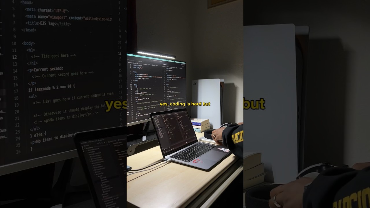 Coding Is Tough, But the Rewards Are Worth It! 💻 #CodeWithMe