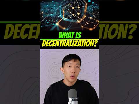 What is decentralization? #crypto #decentralized #web3