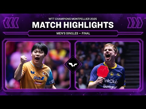 Sora Matsushima vs Truls Moregard | MS Final | #WTTMontpellier 2025