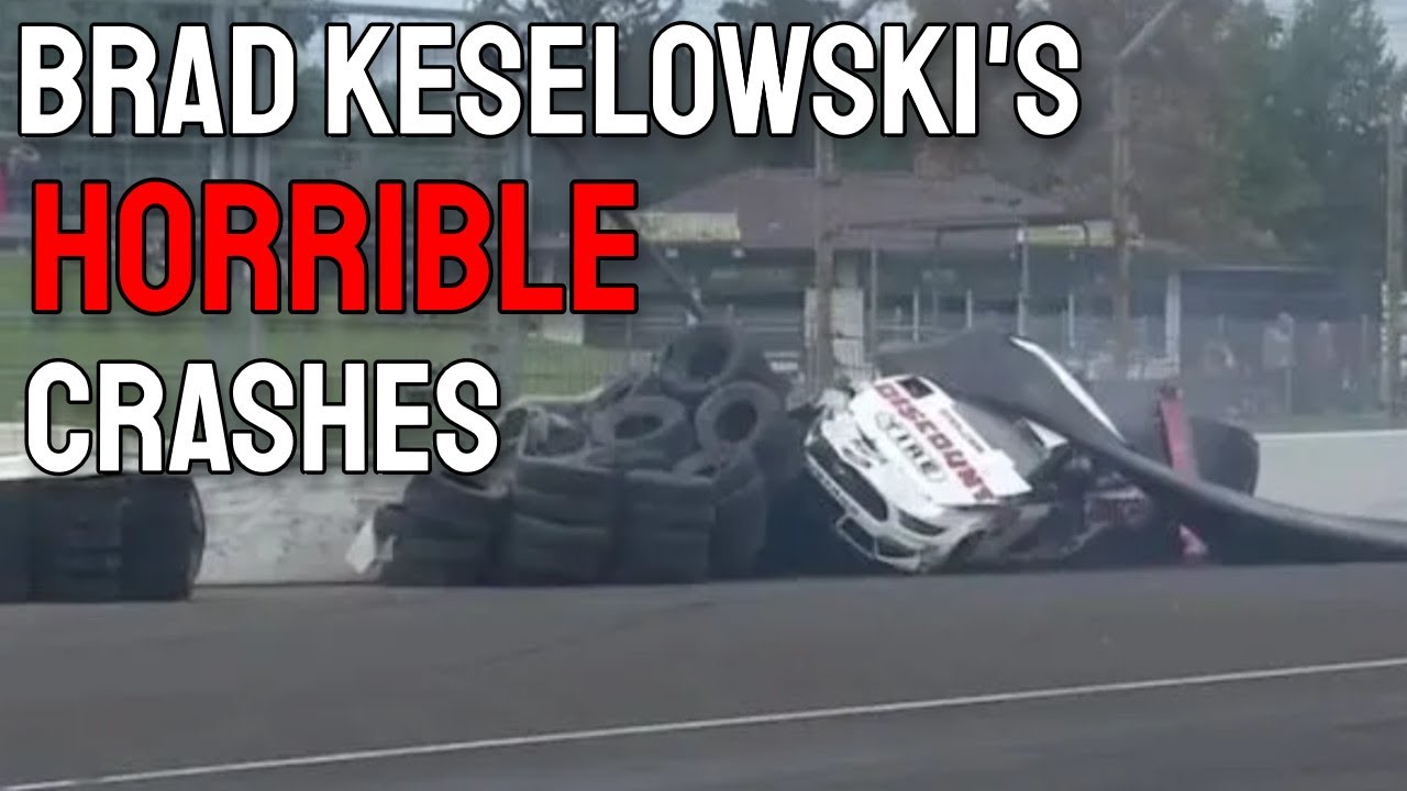 Brad Keselowski's Most Shocking NASCAR Crashes ππ₯