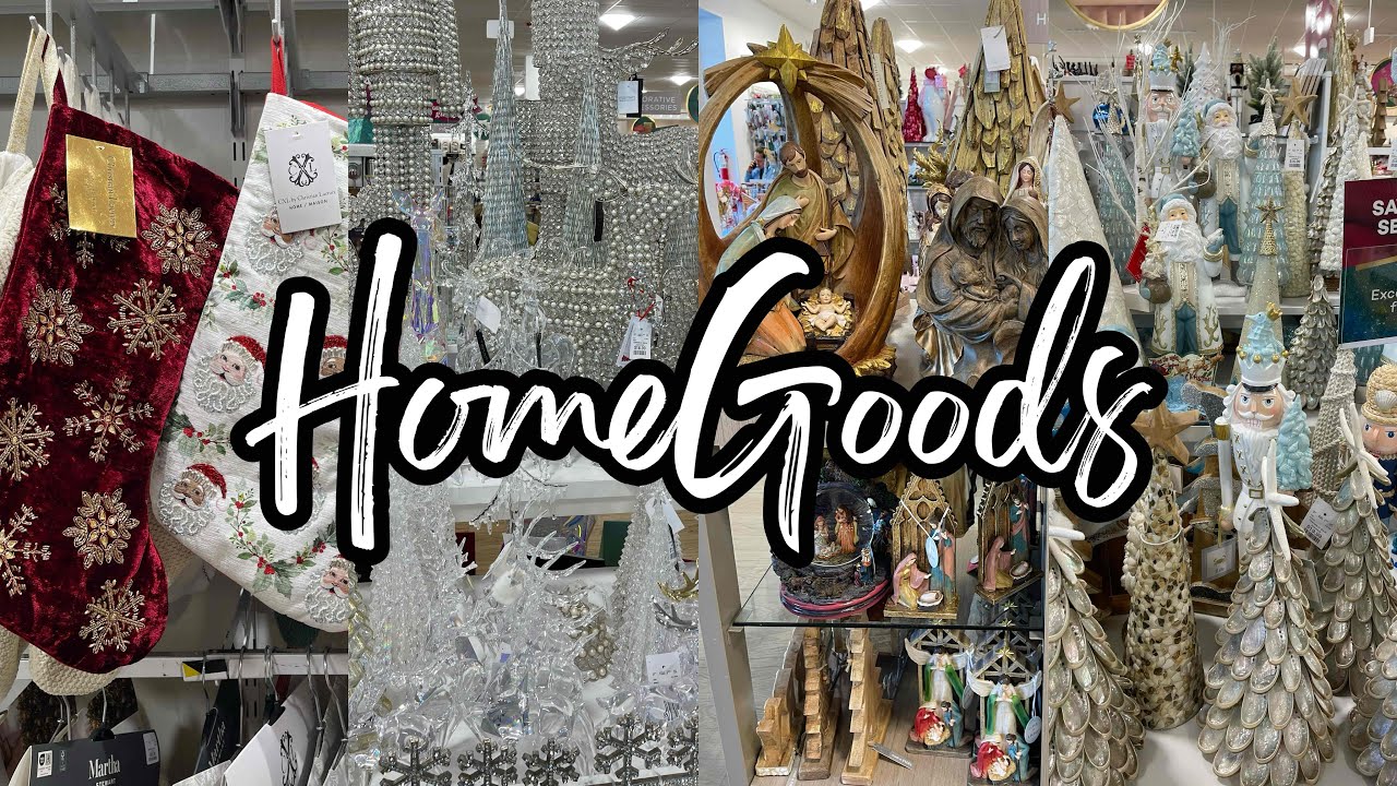HomeGoods Christmas Shop 2025 🎄 New Decor Finds