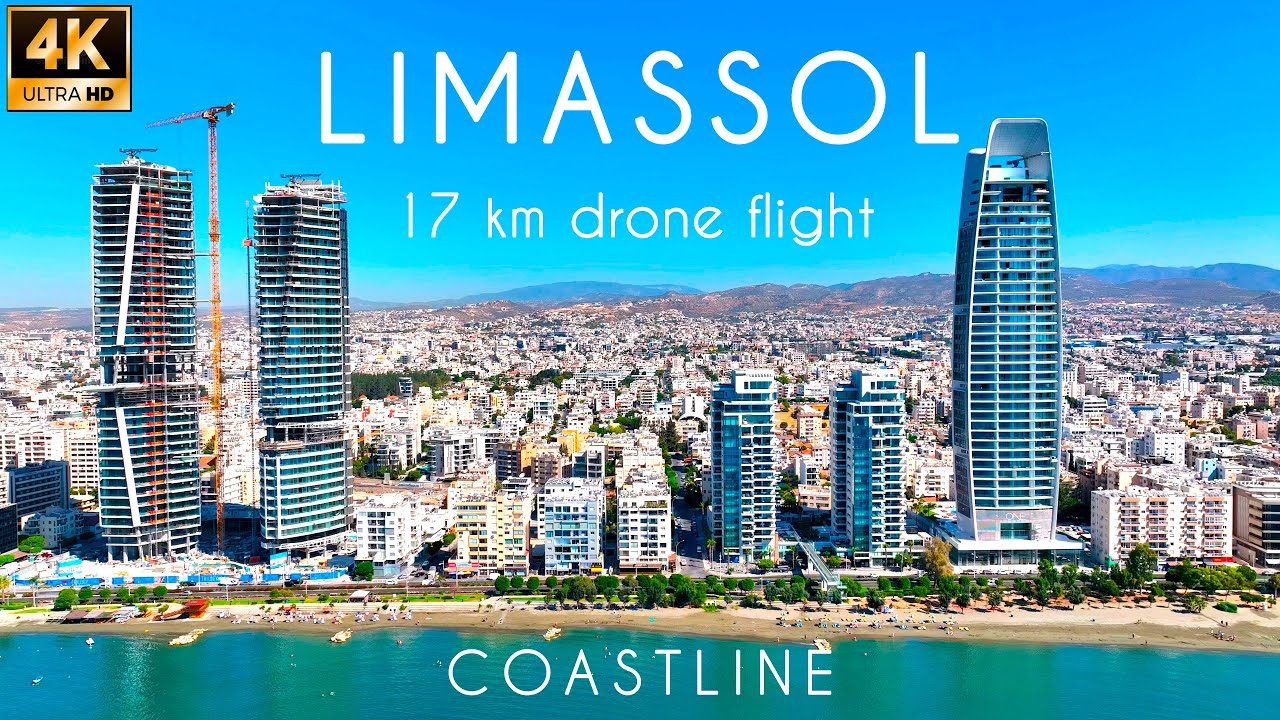 Limassol Hotels & Beaches in 1 Min 🌅