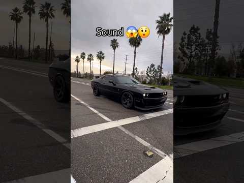 dodge challenger sound 😱😨 #dodgechallenger #car #supercars #youtubeshorts #shorts #reels #cars