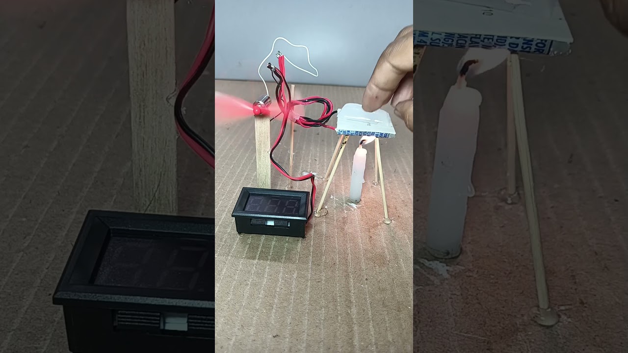 Generate Electricity Using a Peltier Module ⚡ | Easy DIY Project