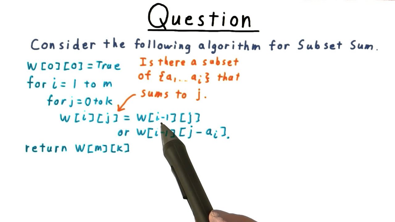 Test Your Skills: Subset Sum Algorithm Quiz from Georgia Tech 🔍