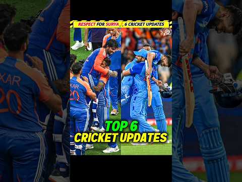 Respect For Surya 🫡 6 Cricket Updates