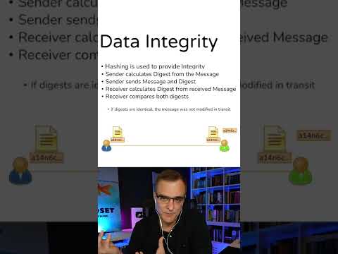 Data Integrity - Hashing Algorithm #shorts