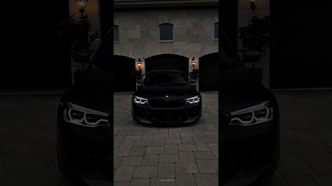 BMW M4 Black Car Edit 🖤
