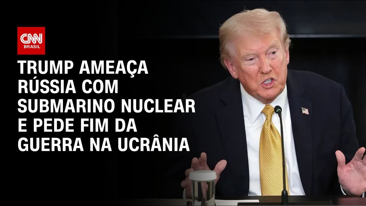 Trump avisa a Putin com ameaça nuclear e pede fim da guerra na Ucrânia ⚠️