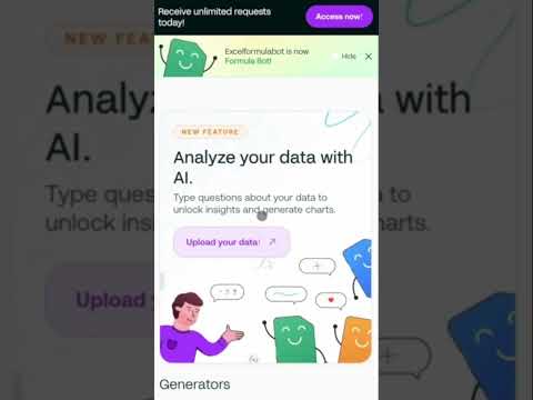 FREE AI TOOL FOR DATA ANALYSIS😱🔥 #ai #dataanalytics