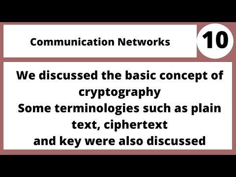 Cryptography as a Network Security Tool in Hindi Urdu|Types of cryptography attacks  LECTURE 10