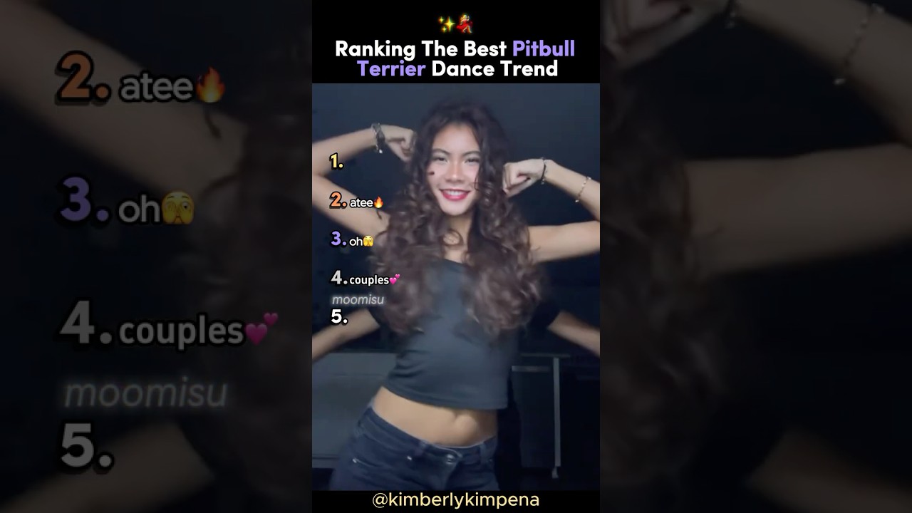 Top Pitbull Terrier Dance Trend 🐶 #Viral