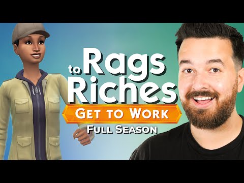 The Sims 4 Get To Work Rags to Riches | Complete 10th Anniversary Season 🎉