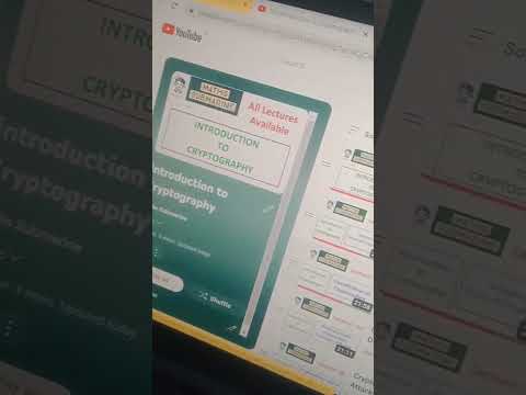 Introduction to Cryptography #crypto #hashfunction #digitalsignatures #pkc #publickey #cryptography