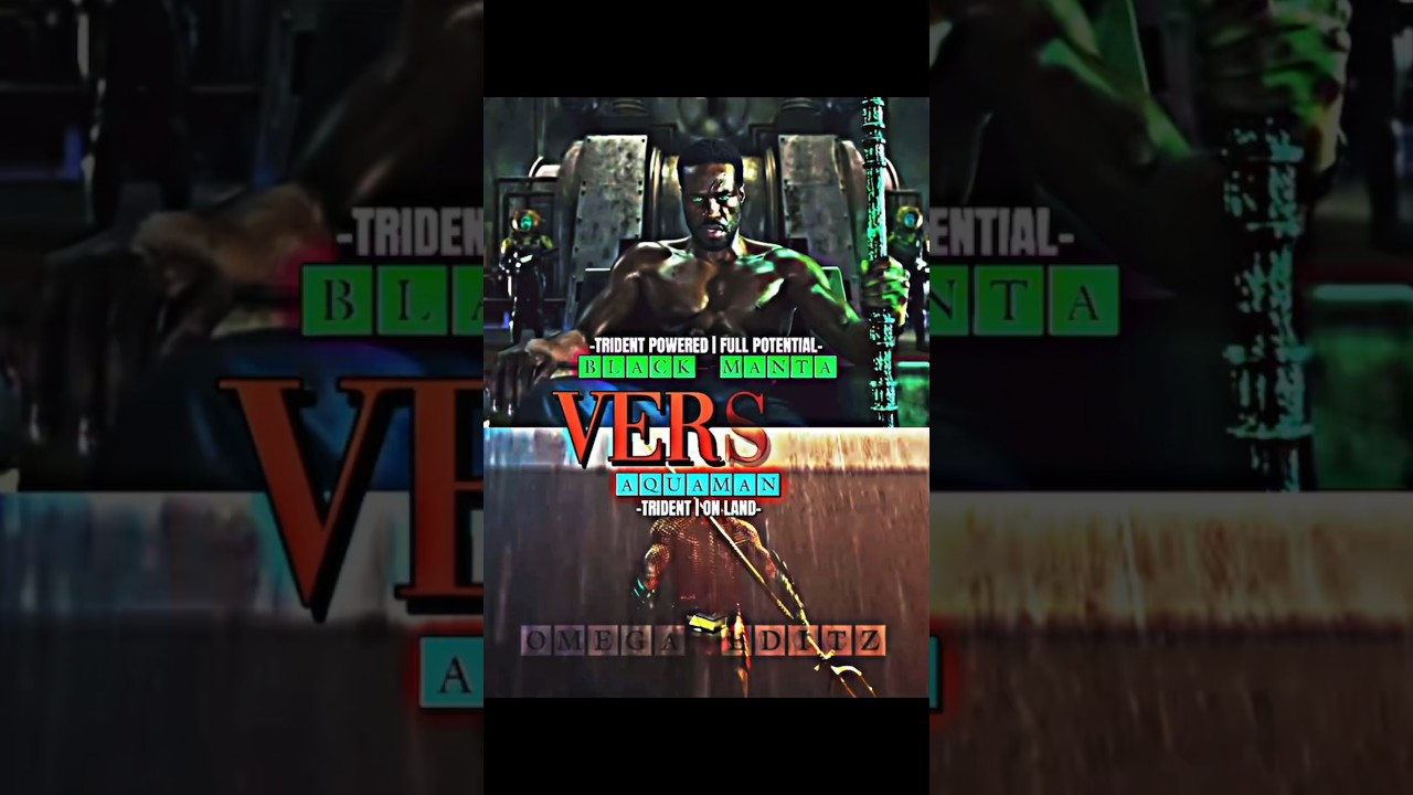 Black Manta vs. Aquaman ⚔️