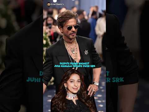 Why Juhi Chawla Gaining Attention More Than SRK #bollywood #srk #juhichawla
